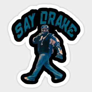 Say Drake Sticker